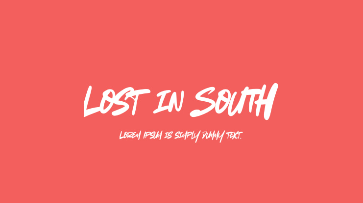 Lost in South Font