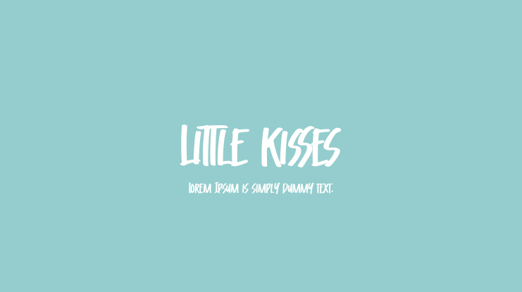 Little Kisses Font