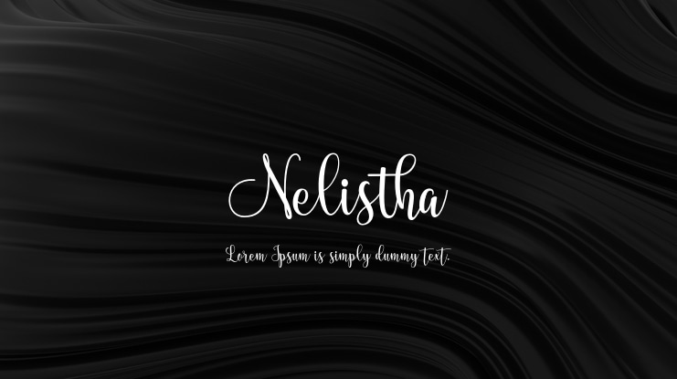 Nelistha Font