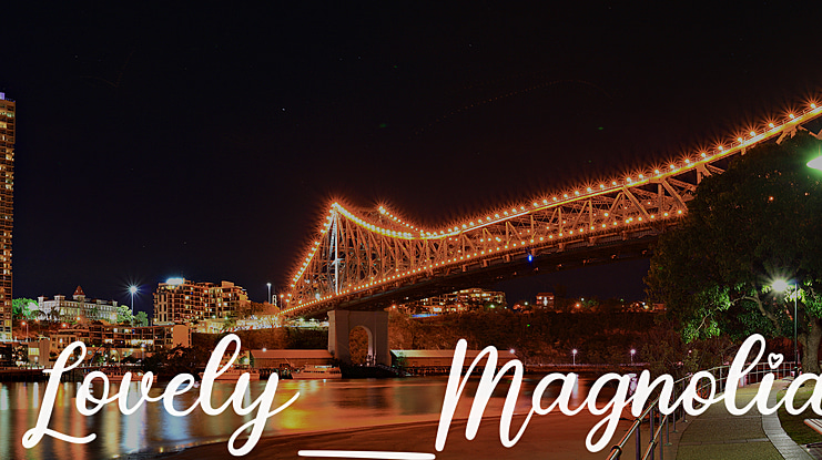 Lovely_Magnolia Font