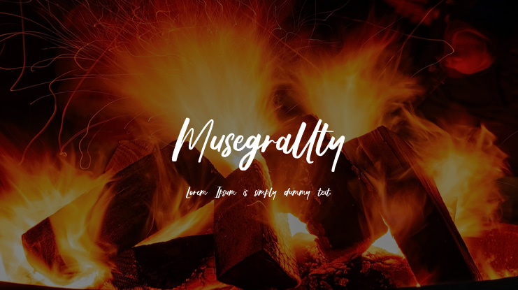 Musegrallty Font