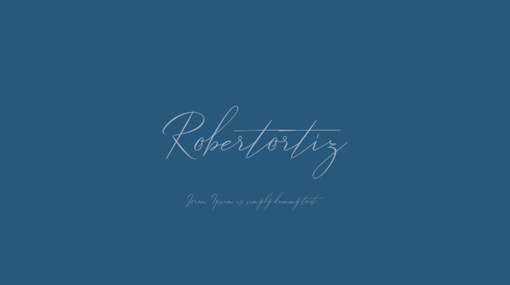 Robertortiz Font