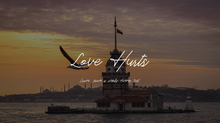 Love Hurts DEMO Font