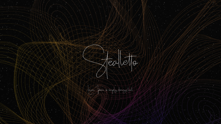 Stealletto Font