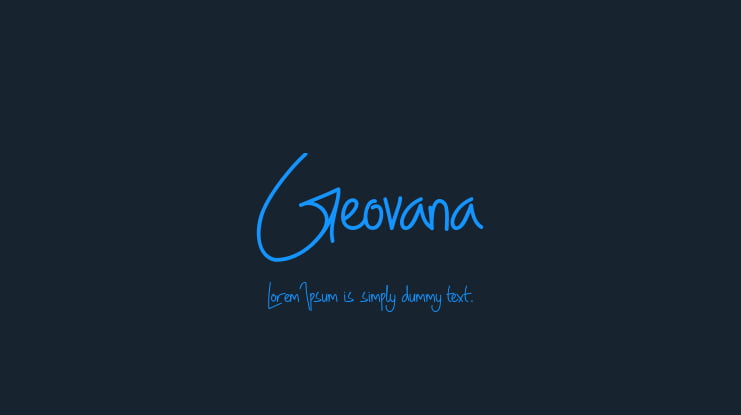 Geovana Font