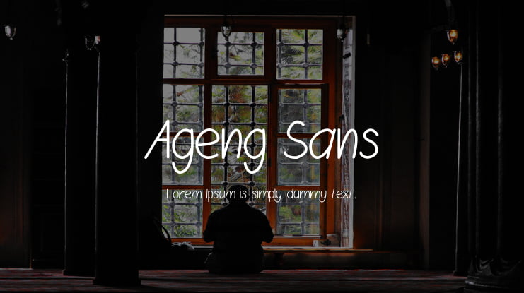 Ageng Sans Font