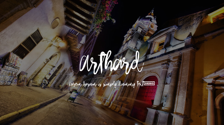 Arthard Font