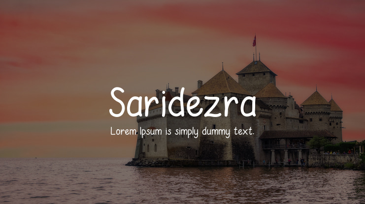 Saridezra Font