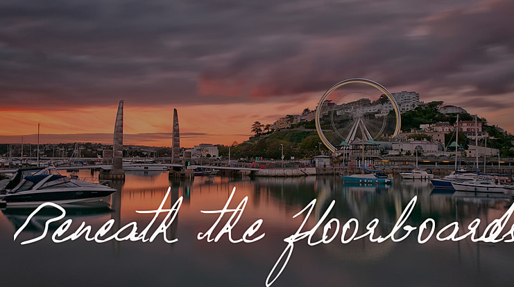 Beneath_the_floorboards Font