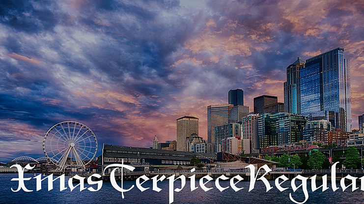 XmasTerpiece Font Family