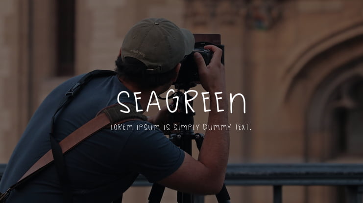 SeaGreen Font