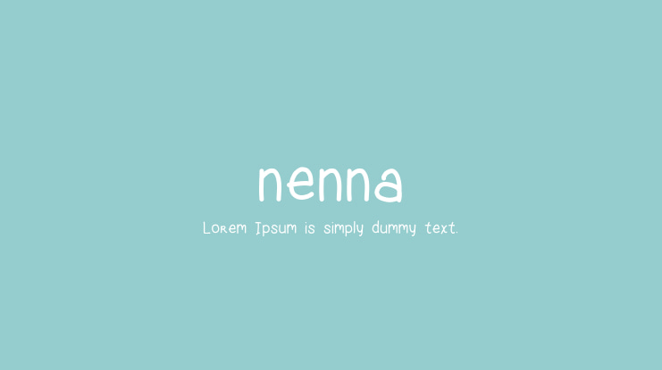 nenna Font