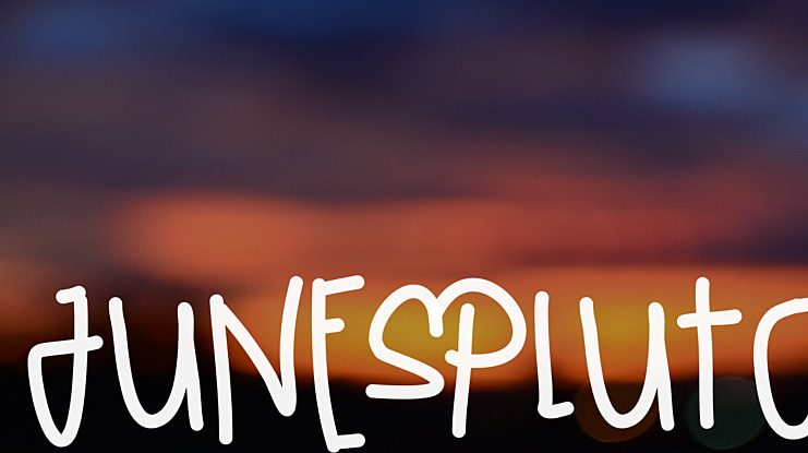 JunesPluto Font