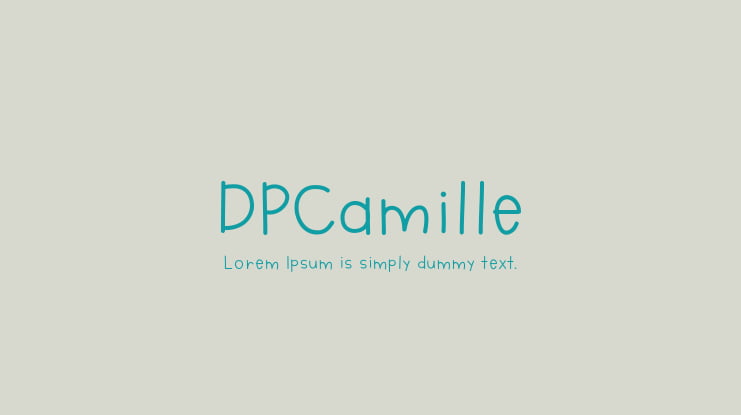 DPCamille Font