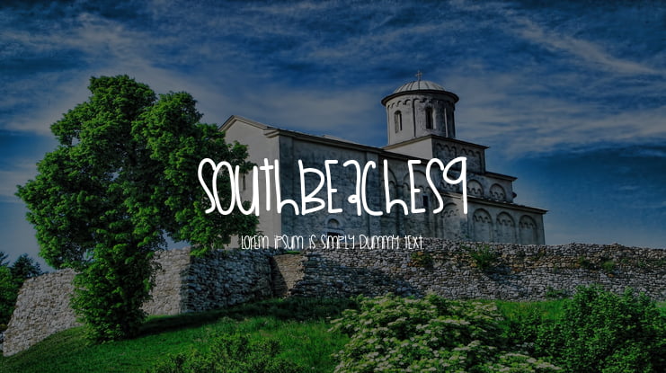 SouthBeaches9 Font