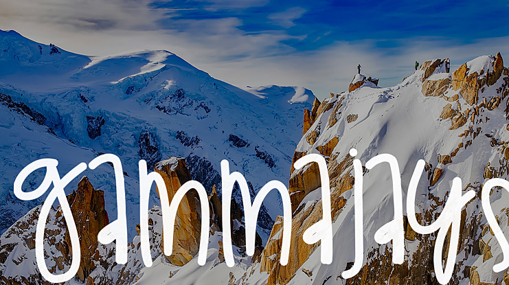 GammaJays Font