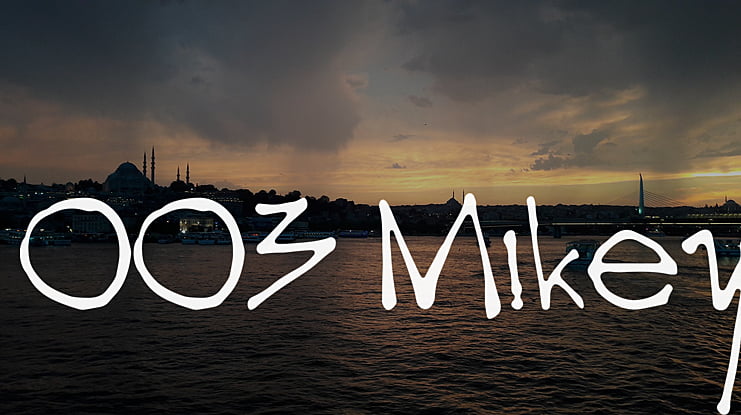 003 Mikey Font