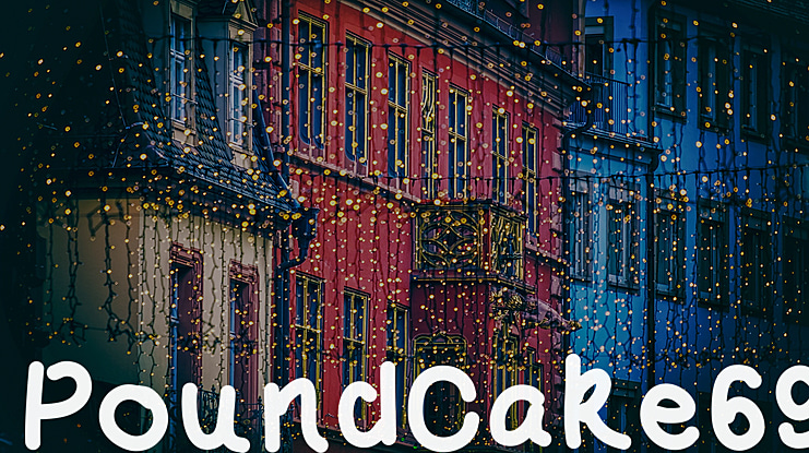 PoundCake69 Font