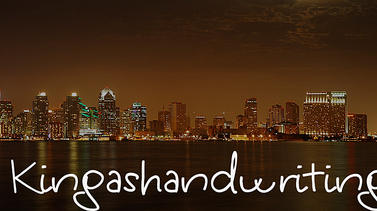Kingashandwriting Font