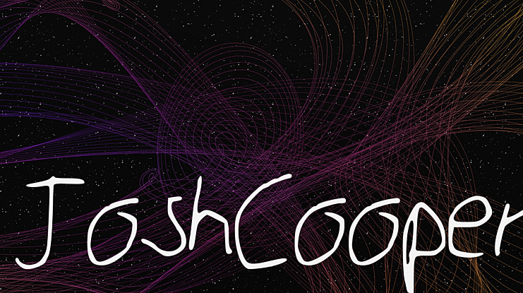 JoshCooper Font