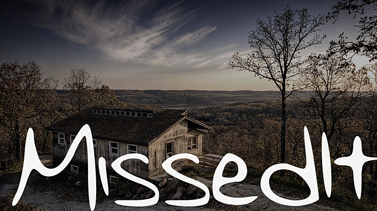 MissedIt Font