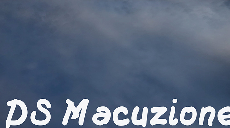 DS Macuzione Font