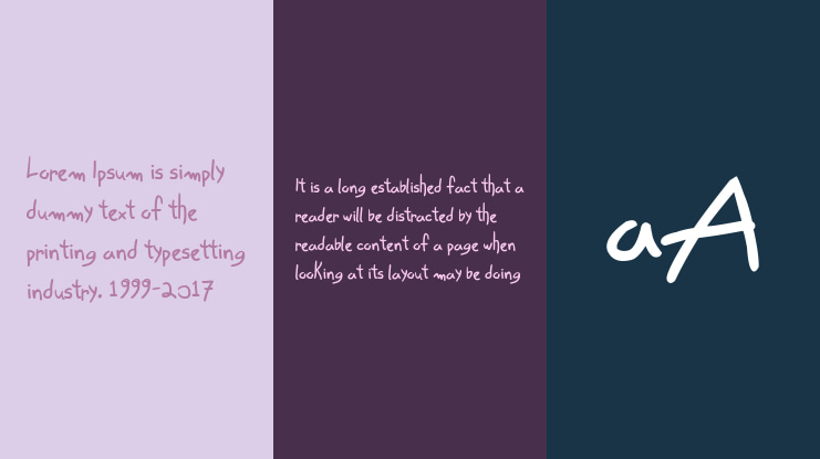 Own Written Font
