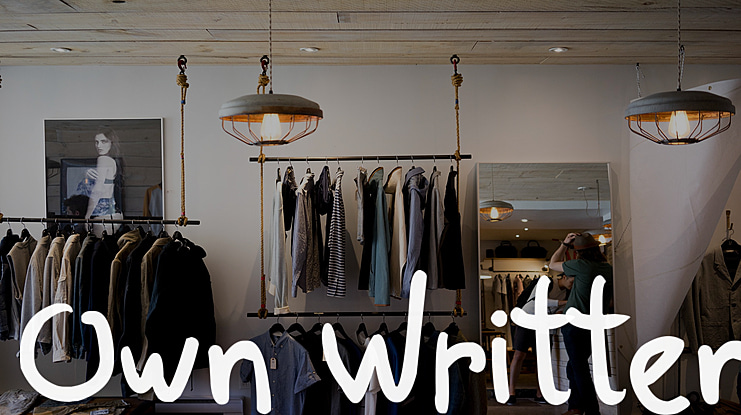 Own Written Font