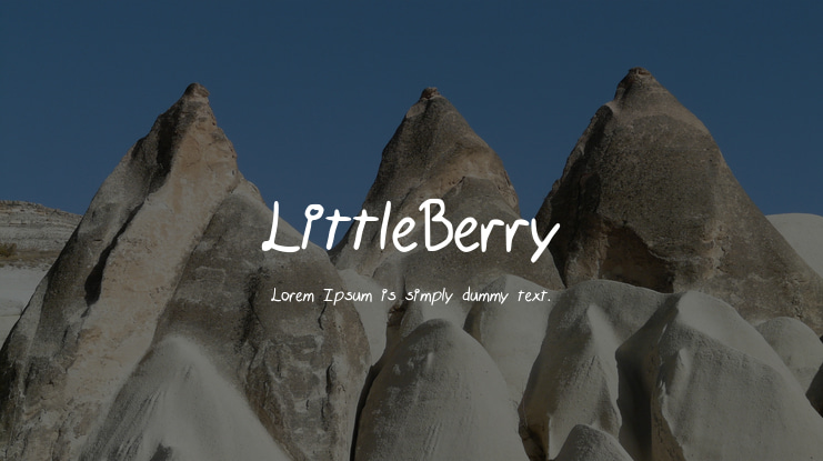 LittleBerry Font