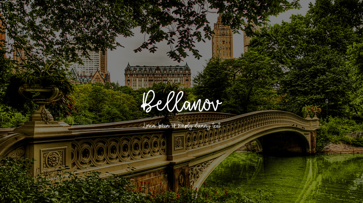 Bellanov Font