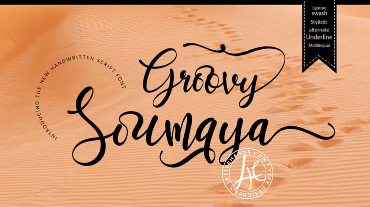 Groovy Soumaya Free Font