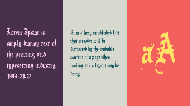 German Underground Font