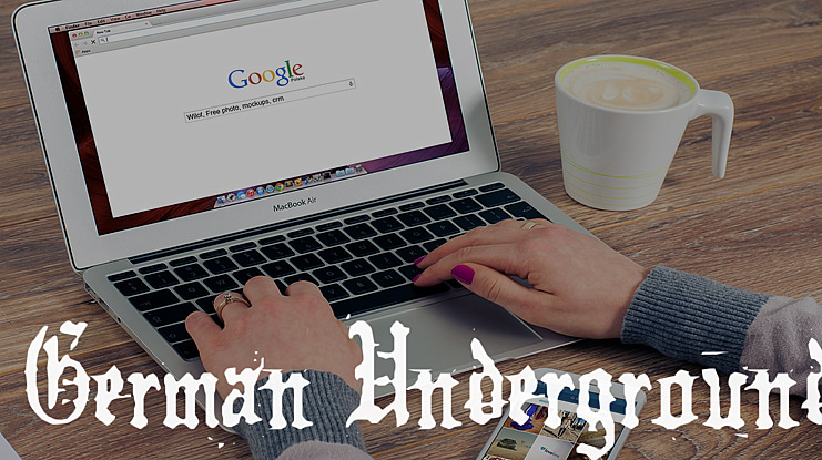 German Underground Font