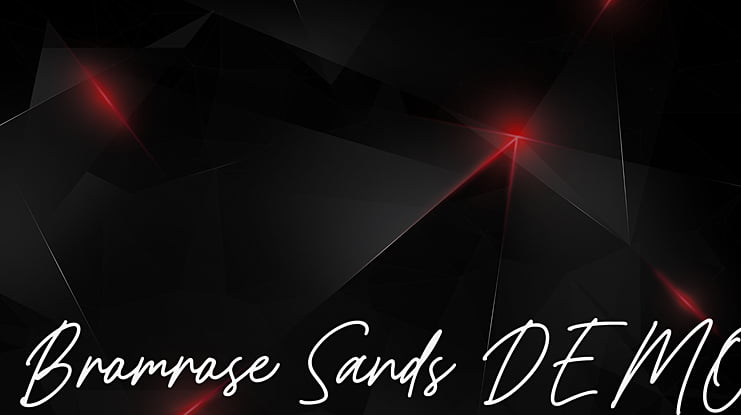 Bromrose Sands DEMO Font