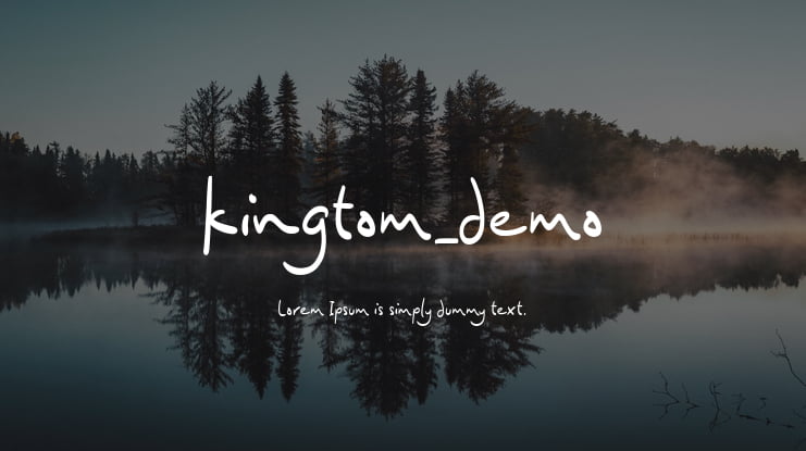 kingtom_demo Font