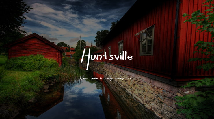 Huntsville Font