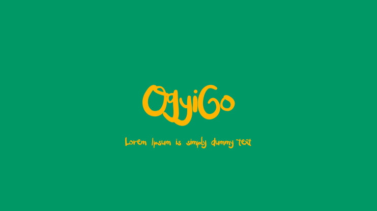 OgyiGo Font