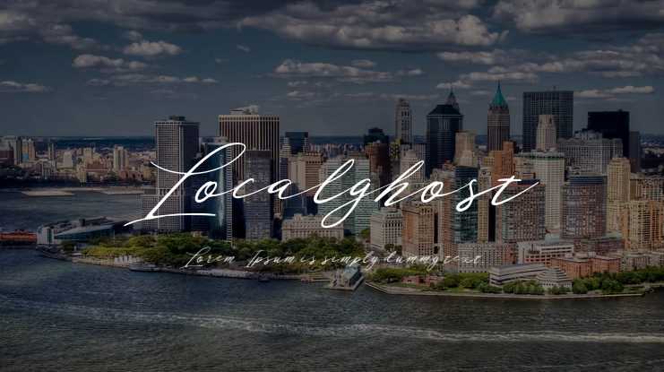 Localghost Font