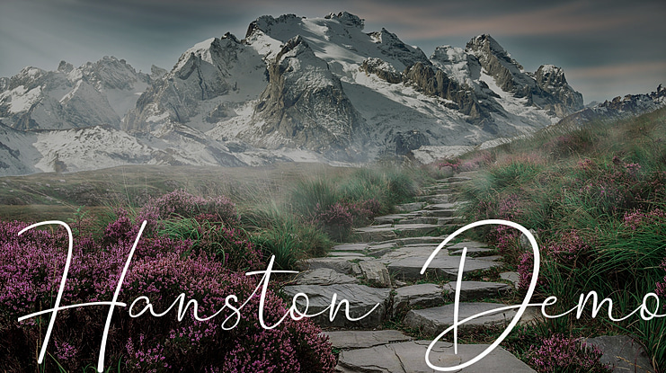 Hanston Demo Font