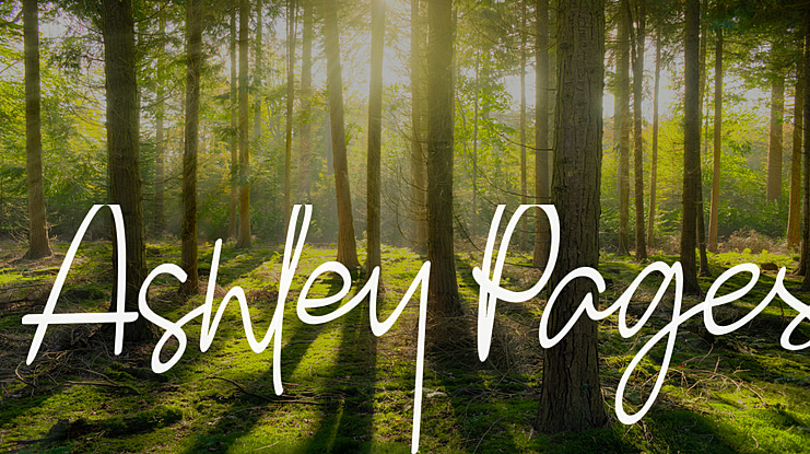 Ashley Pages Font