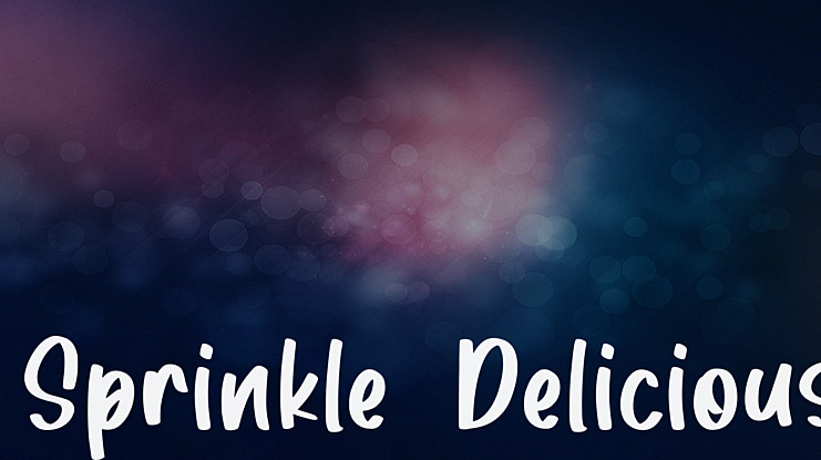 Sprinkle Delicious Font