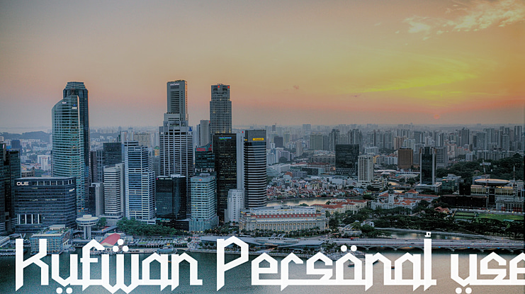 Kufwan Personal use Font
