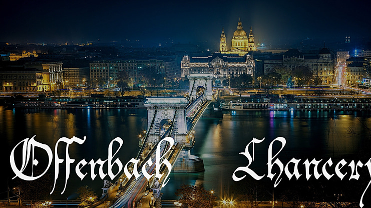 Offenbach Chancery Font