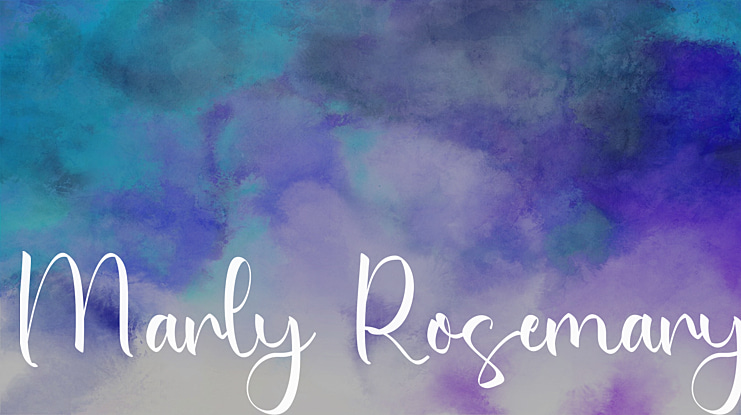 Marly Rosemary Font