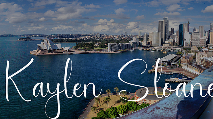 Kaylen Sloane Font