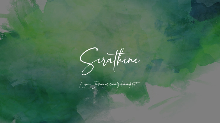 Serathine Font