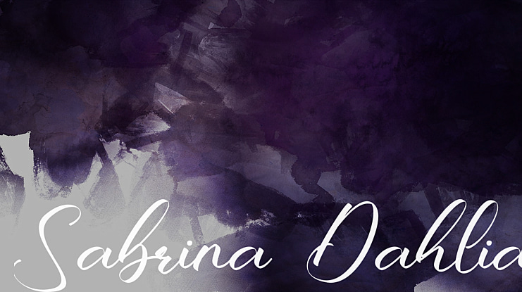 Sabrina Dahlia Font