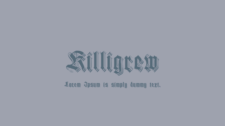 Killigrew Font Family