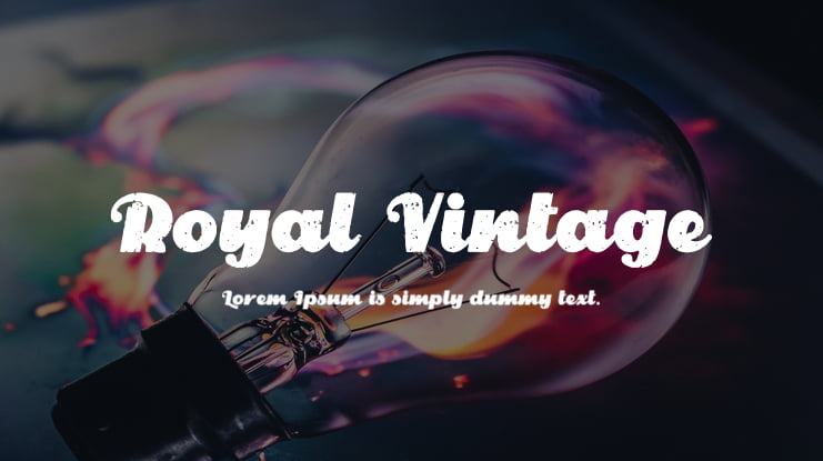 Royal Vintage Font