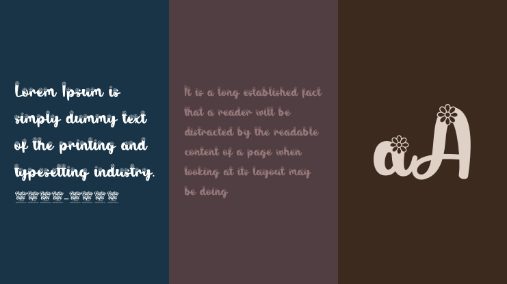 Musim Semi Segar Font